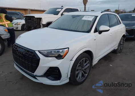 2022 Audi Q3 Premium 45 Tfsi S Line Quattro Tiptronic из США, поврежденный, VIN WA1DECF34N1137914